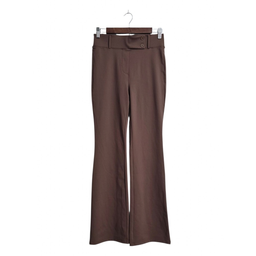 Halara Flex DayStretch High Waisted Flare Work Pants In Beech Sz S Tall